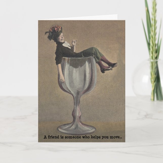 BFF defined humor LOL Lady Friendship Secrets Card (Front)