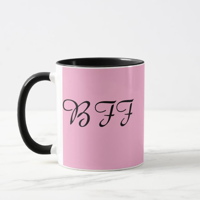 BFF Galaxy Mug - Best Friend Gift, Cute Coffee Cup (Left)