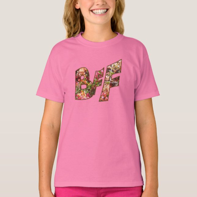 BFF Girls T-Shirt Customizable (Front)