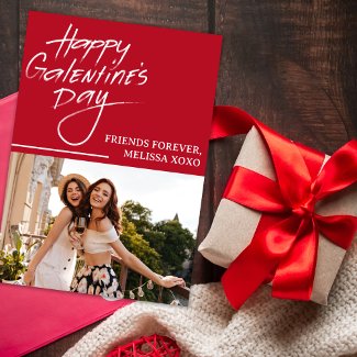 BFF Happy Galentine's Day Girl Friends Photo