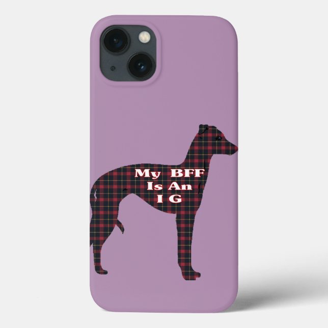 BFF Italian Greyhound Gifts Case-Mate iPhone Case (Back)