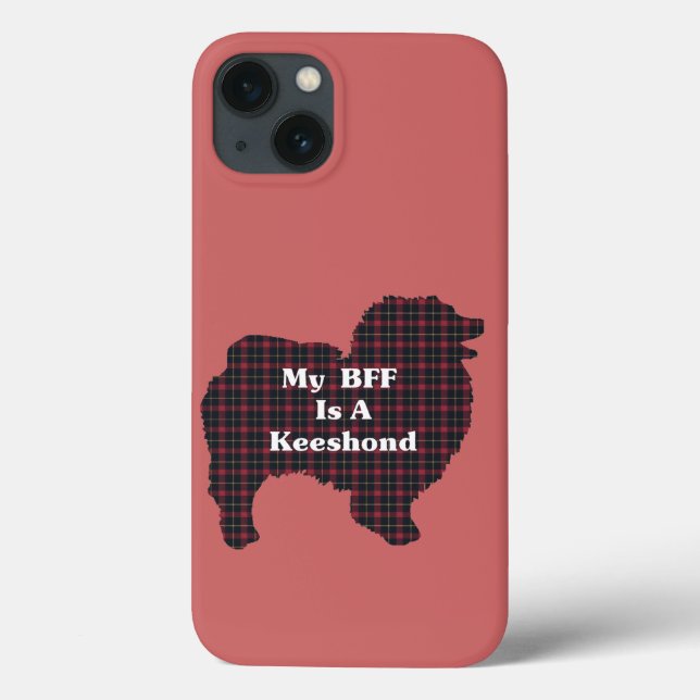 BFF Keeshond Lovers Gifts Case-Mate iPhone Case (Back)