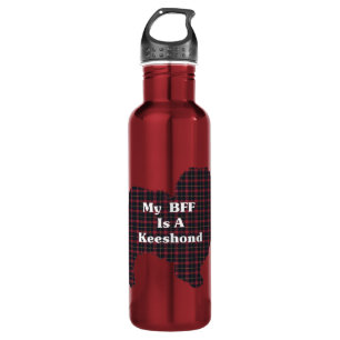 BFF Keeshond Lovers Gifts Water Bottle