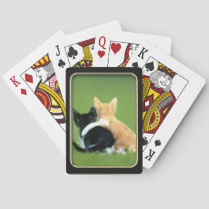 BFF Kittens Photo Art Playing Cards