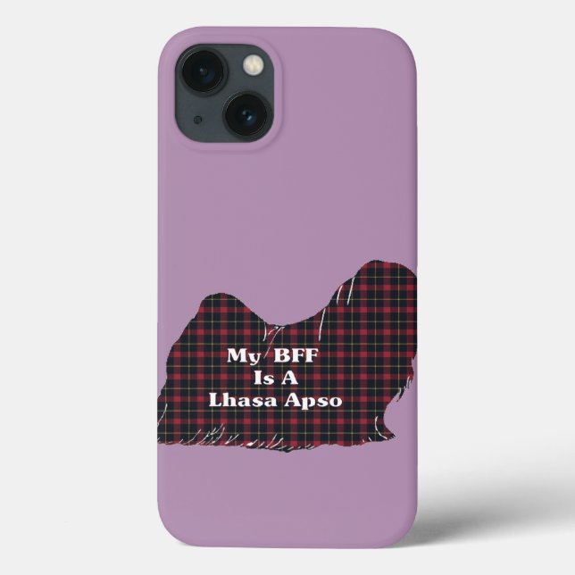 BFF  Lhasa Apso Gifts Case-Mate iPhone Case (Back)