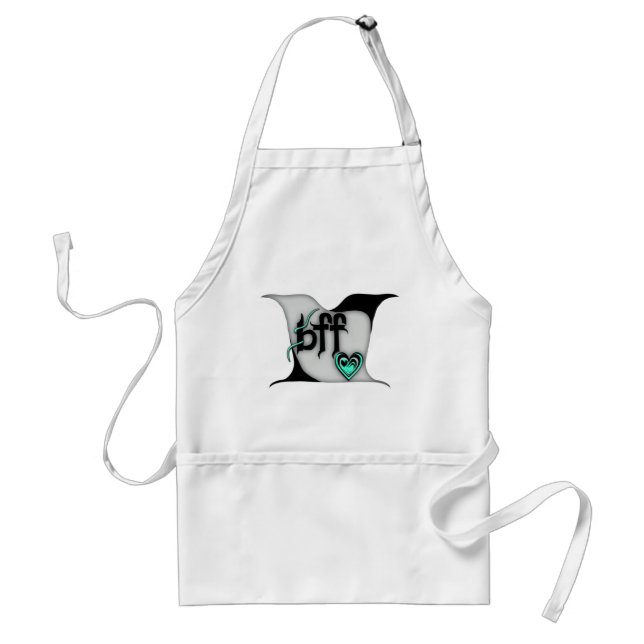 bff ~ lovebirds adult apron (Front)
