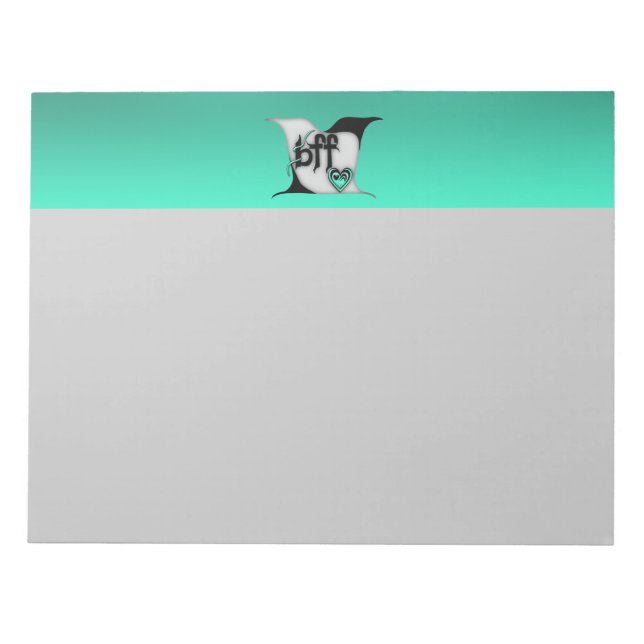 bff ~ lovebirds notepad (Front)