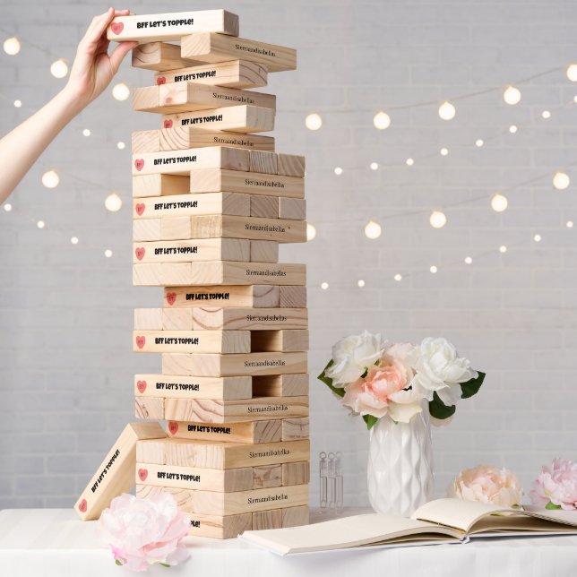 BFF party Topple Tower (Wedding)
