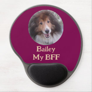 BFF Pet Photo PERSONALIZE Gel Mouse Pad