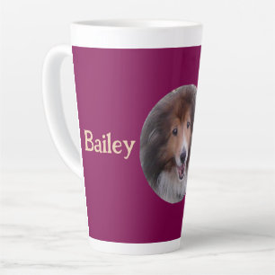 BFF Pet Photo PERSONALIZE Latte Mug