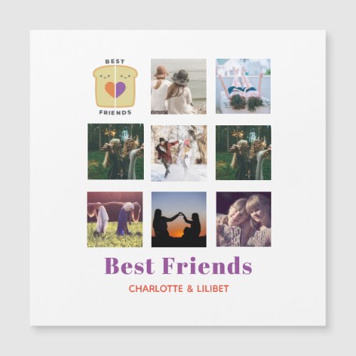 BFF Photo Collage Gift Peanutbutter Jelly Sandwich