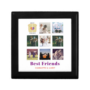 BFF Photo Collage Gift Peanutbutter Jelly Sandwich Gift Box