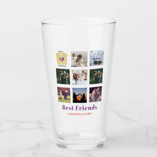 Bff Beer Glass 