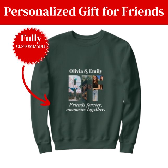 BFF Photo Sweatshirt – Personalized Gift (BFF Photo Sweatshirt – Personalized Gift
)