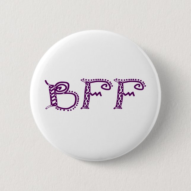 Bff Pinback Button (Front)