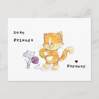 BFF Postcard - Best friends forever
