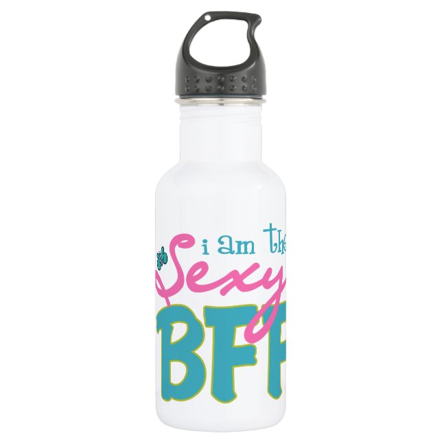 BFF Print Water Bottle (Front)