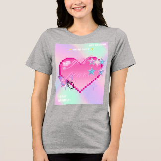 Bff t-shirt for everyday Tri-Blend shirt
