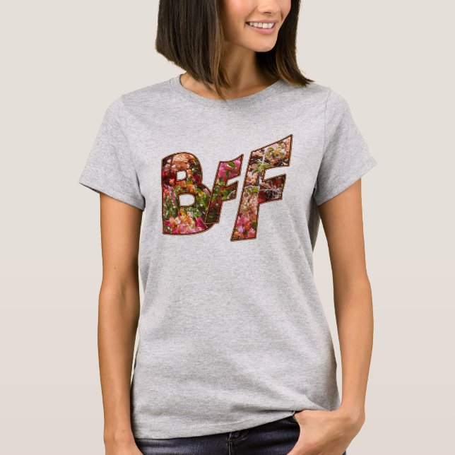 BFF Womens Ringer T-Shirt (Front)