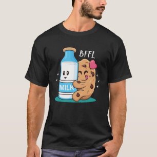 BFFL Best Friend 4 Life Biscuit Hugging Milk Love T-Shirt