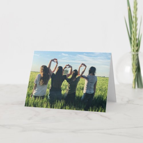 BFFs  Best Friends Forever Sisters Quote Card