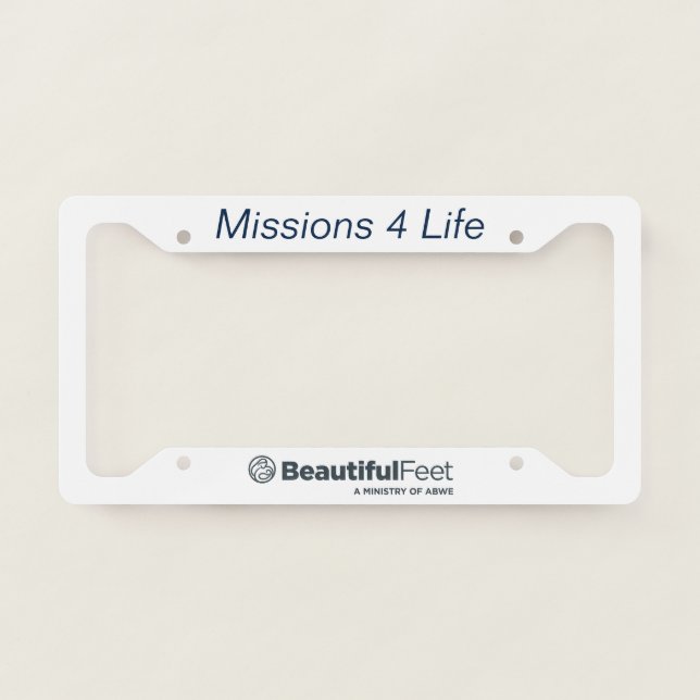 BFI License Plate Frame (Front)