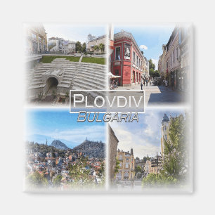 BG0014 Europe, Bulgaria, Plovdiv, Fridge Magnet