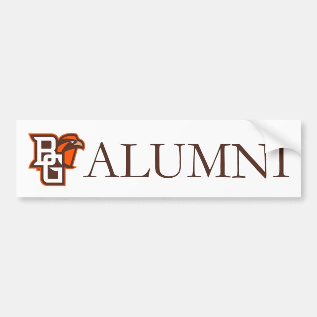 BG Alumni Bumper Sticker (Front)