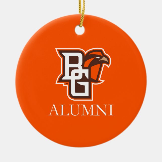 BG Alumni Ceramic Ornament (Front)