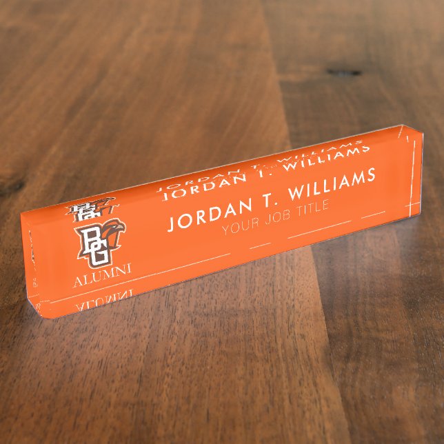 BG Alumni Desk Name Plate (Side)