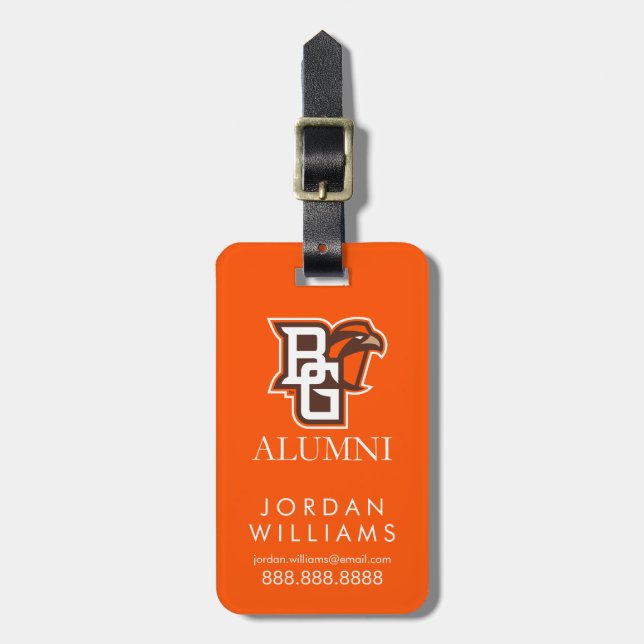 BG Alumni Luggage Tag (Front Vertical)