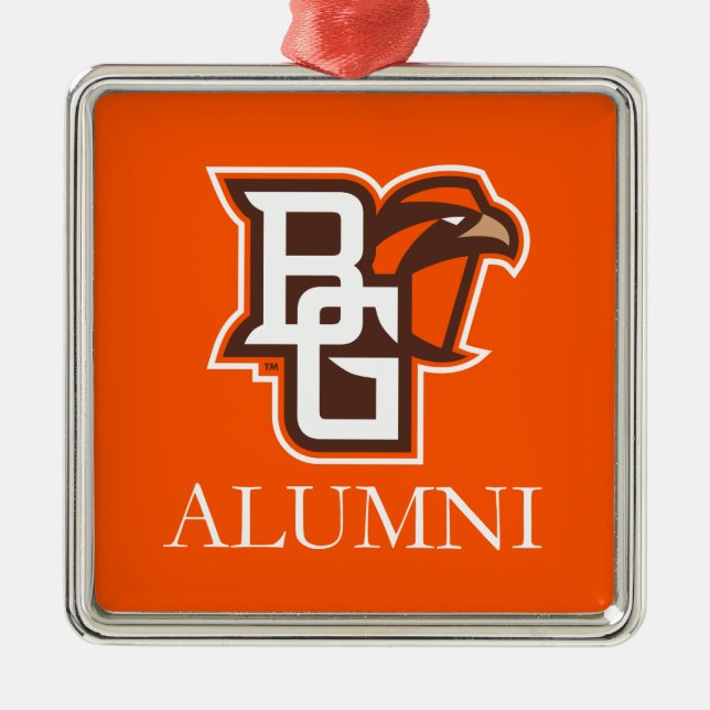 BG Alumni Metal Ornament (Front)
