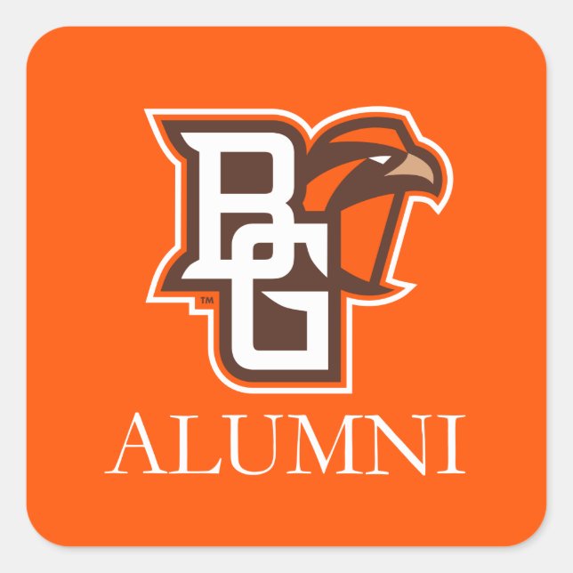 BG Alumni Square Sticker (Front)