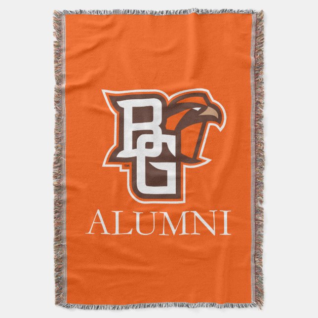 BG Alumni Throw Blanket (Front Vertical)