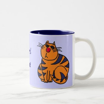 Bg- Cool Cat Mug by patcallum at Zazzle