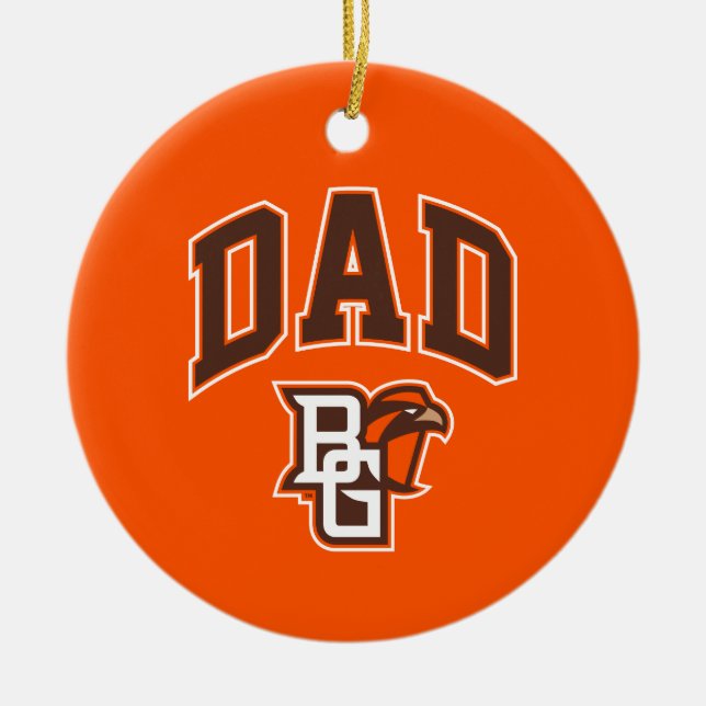 BG Dad Ceramic Ornament (Front)