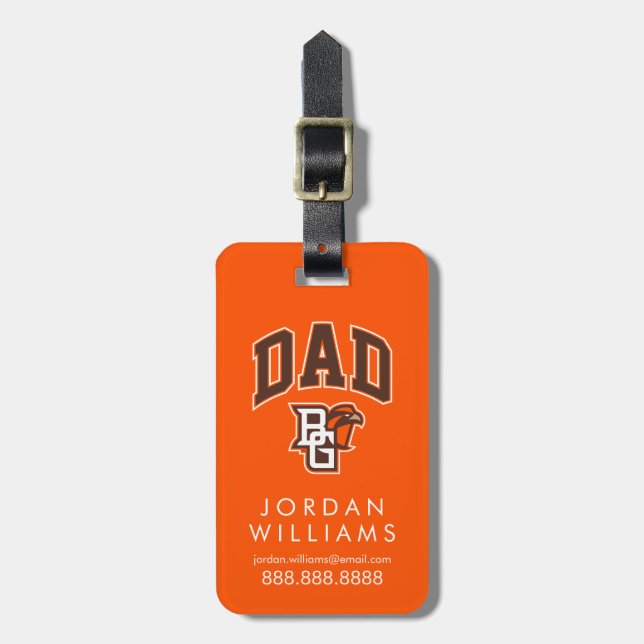 BG Dad Luggage Tag (Front Vertical)
