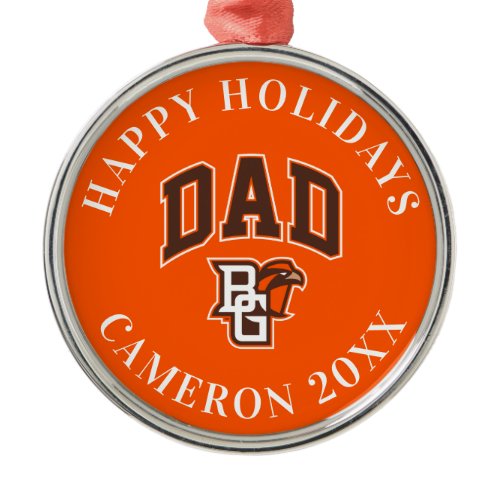 BG Dad Metal Ornament