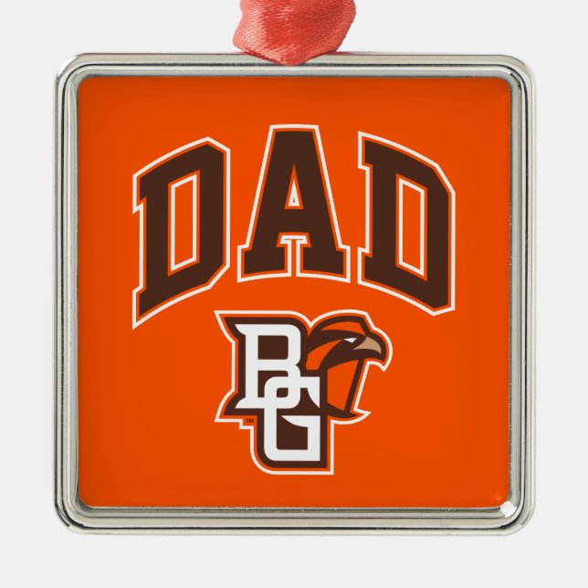 BG Dad Metal Ornament (Front)
