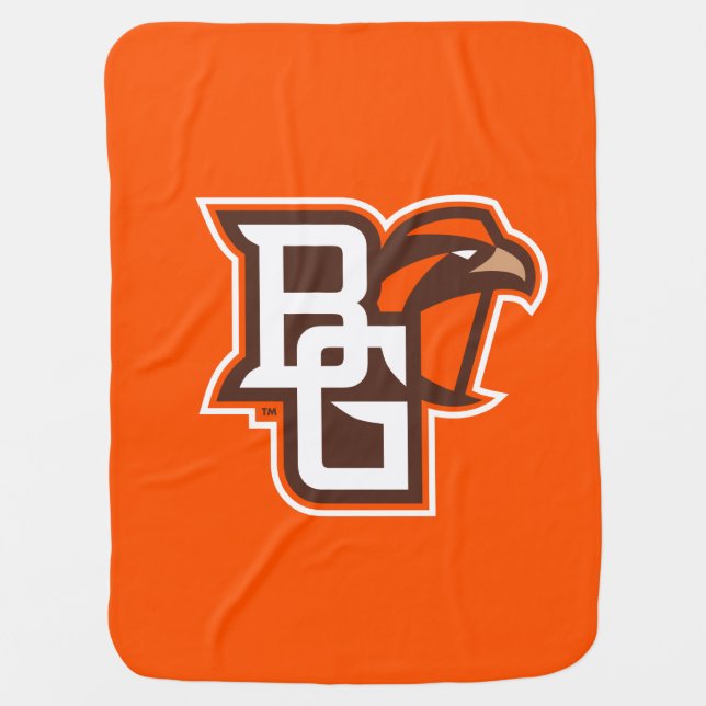 BG Falcons Baby Blanket (Front)