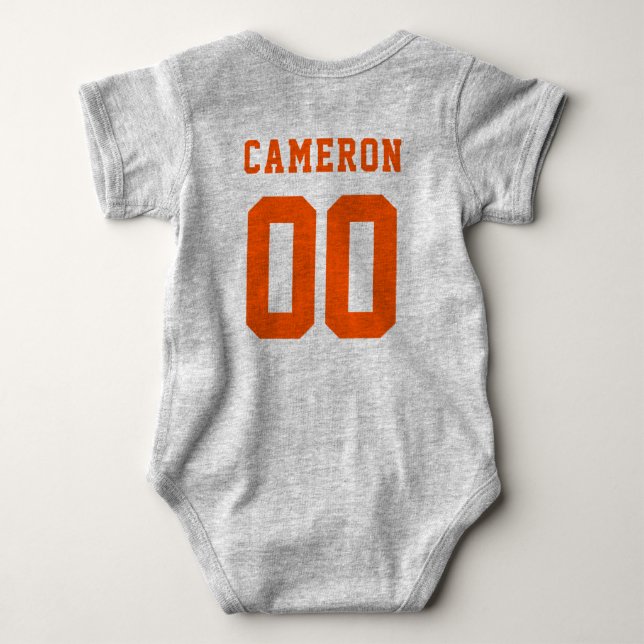 BG Falcons Baby Bodysuit (Back)