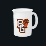 BG Falcons Beverage Pitcher<br><div class="desc">Check out these Bowling Green State University Designs! Show off your BGSU pride with these new University products. These make the perfect gifts for the Bowling Green student, alumni, family, friend or fan in your life. All of these Zazzle products are customizable with your name, class year, or club. Talons...</div>