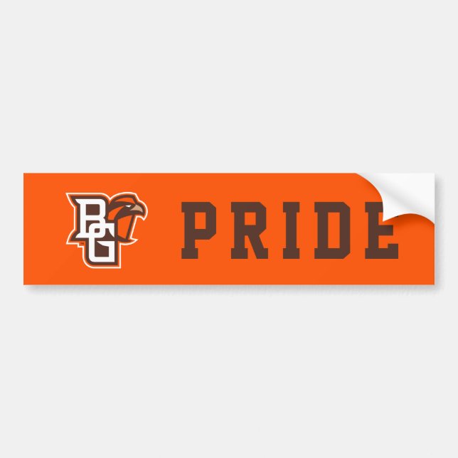 BG Falcons Bumper Sticker (Front)