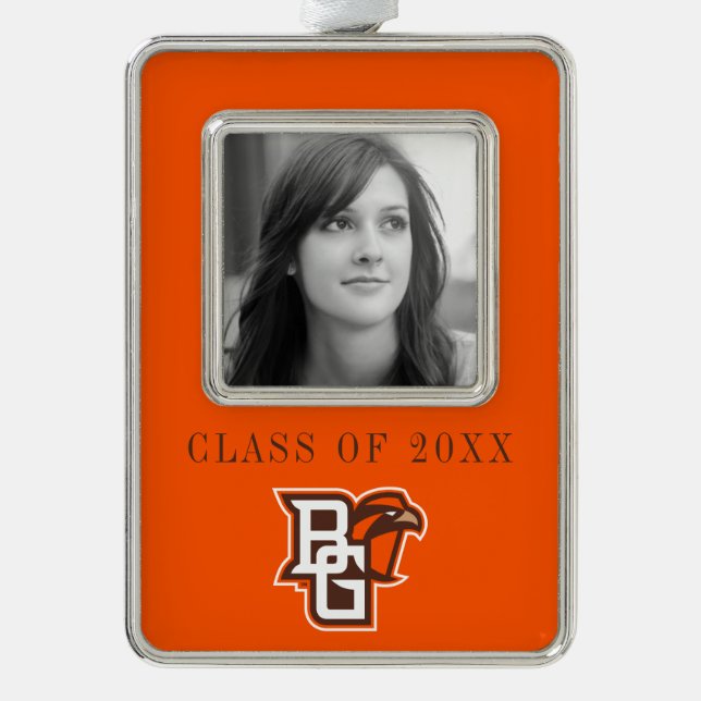 BG Falcons Christmas Ornament (Front)