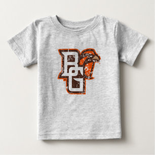 BG Falcons Distressed Baby T-Shirt