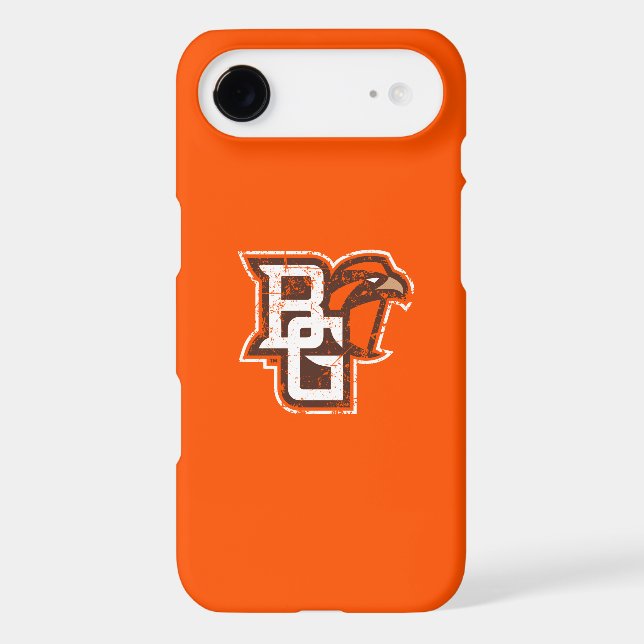 BG Falcons Distressed Case-Mate Samsung Galaxy Case (Back)