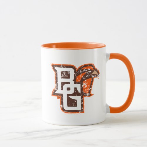 BG Falcons Distressed Mug