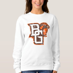 BG Falcons Distressed Sweatshirt