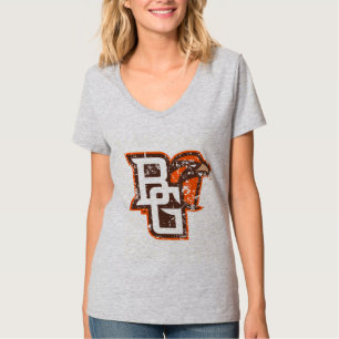 BG Falcons Distressed T-Shirt