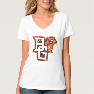 BG Falcons Distressed T-Shirt